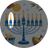 - Menorah Candle #7